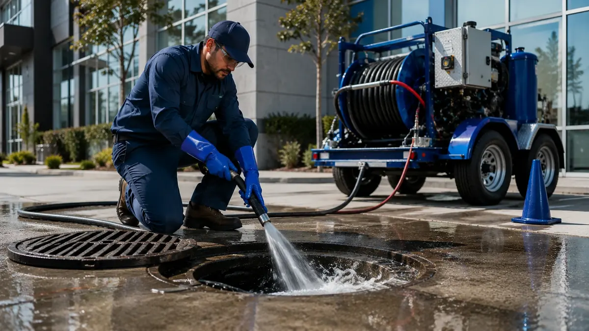 Commercial Hydro Jet Drain Cleaning in Laguna Hills
