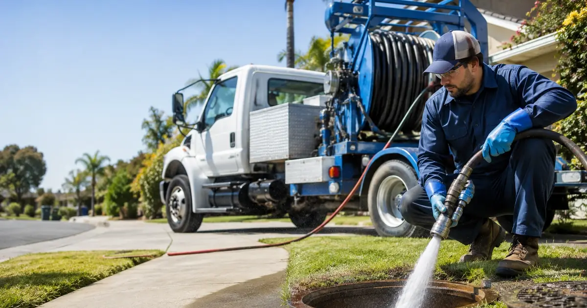 Hydro jet sewer cleaning Laguna Hills