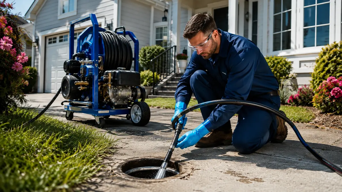 Residential Hydro Jet Drain Cleaning in Laguna Hills