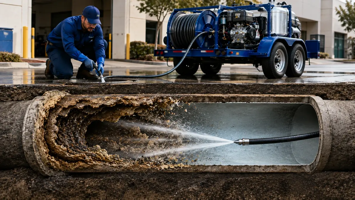 Sewer Pipe Descaling in Laguna Hills